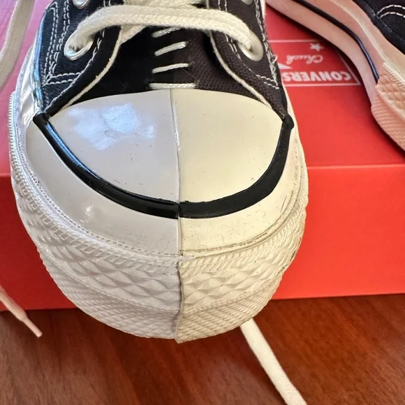 ***NEW*** Converse Chuck 70 Black High-Top Sneakers - Picture 5 of 11